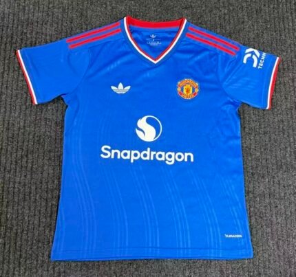 （S-4XL） 2026-2027 Manchester United Blue Soccer Jersey AAA