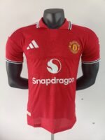 Player version 26-27 Manchester United Home Red Soccer Jersey AAA