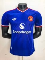 Player version 26-27 Manchester United Blue Soccer Jersey AAA