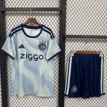 2026-27 Ajax 2nd Away Light Blue Soccer Uniform