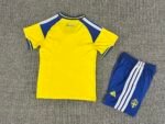 2026-2027 Sweden Home Yellow Kids/Youth Soccer Uniform - Image 2
