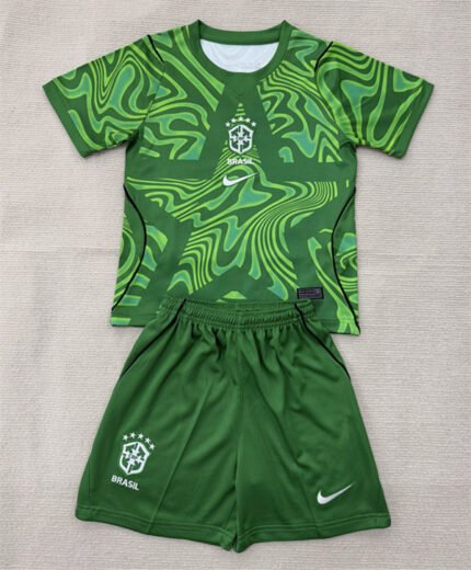 2026-2027 Brazil Goalkeeper Green Soccer Normal uniform