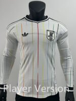 Player Version 2026-2027 Japan Away White Long sleeves Soccer Jersey AAA
