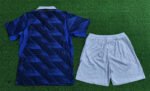 Player version 2026-2027 France Home Blue Kids/Youth Soccer Uniform - Image 2