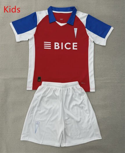 2026-2027 CD Universidad Católica Home Red  kids/youth  Soccer uniform