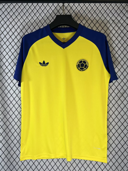2026-2027 Colombia  Yellow Soccer Jersey AAA