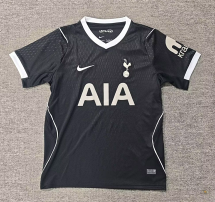 2026-2027 Tottenham Hotspur   Away Black Soccer Jersey AAA