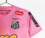 Retro version 2013 Santos Pink Soccer Jersey AAA - Image 3