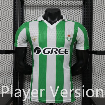 Player version 26-27 Real Betis Home White Green Soccer Jersey AAA