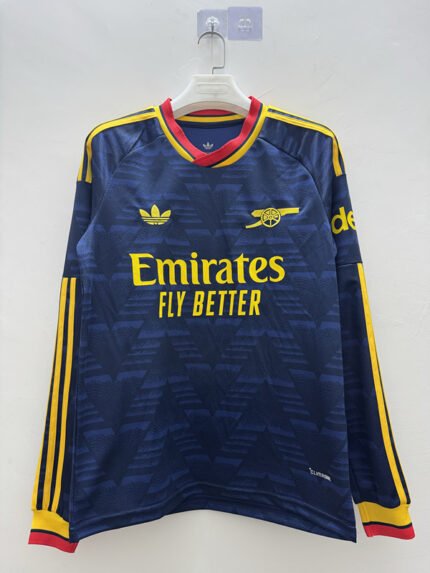 （S-4XL） 2026-2027 Arsenal Away Royal Blue Soccer Long sleeves Jersey AAA