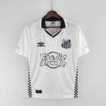 Retro version 1992 Santos Home White Soccer Jersey AAA