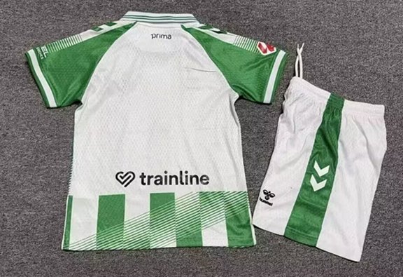 2026-27 Real Betis Home White Green kids/youth Soccer uniform - Image 2