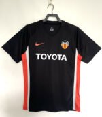 Retro Version 2006-07 Valencia Away Black  Soccer Jersey AAA