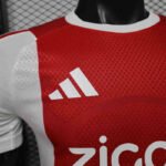 Player Version 26-27 Ajax Home White Red Soccer Jersey - Image 3