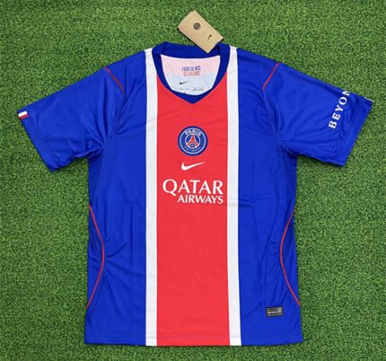26-27 Paris SG Home Blue&Red Thailand Soccer Jersey AAA