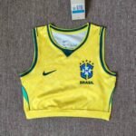 2026-27 Brazil Home Yellow Women Soccer Vest