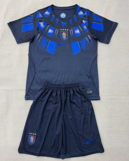 2026-2027 Uruguay Away Royal Blue kids/youth  Soccer uniform