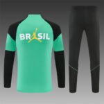 2026-27 Brazil Green Soccer Tracksuit Uniform - Image 2