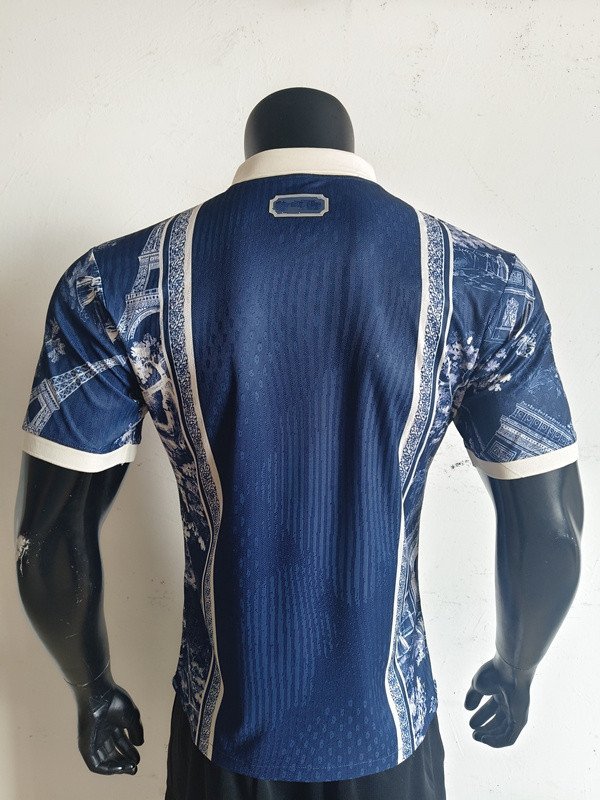 Player Version 26-27 Paris Blue Thailand Soccer Jersey AAA - Image 3