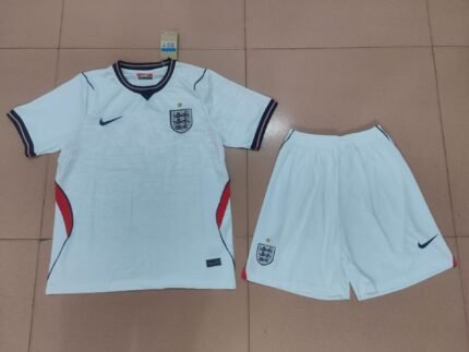 2026-27 England Home White Soccer Uniform