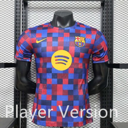 Player Version 26-27 Special Edition Barcelona Blue Red Thailand Soccer Jersey AAA