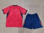 2026-27 England Away Red Soccer Uniform - Image 3