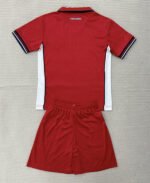 2026-27 Panama Home Red Kids/Youth Soccer Uniform - Image 2