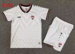 2026-2027 Iraq Home White  Kids/Youth Soccer Uniform