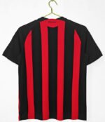 Retro Version 2008-09 AC Milan Home Red Black Soccer Jersey AAA - Image 3
