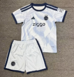 26-27 Ajax Away Blue Kids/Youth Soccer Uniform