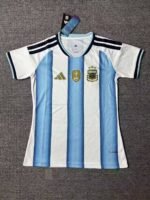 2026-27 Argentina Home White Blue Women Soccer Jersey AAA