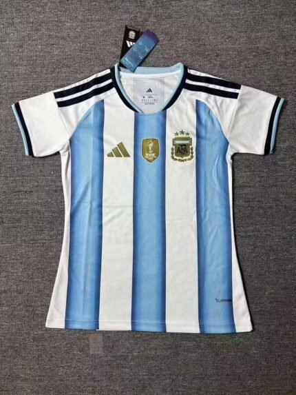 2026-27 Argentina Home White Blue Women Soccer Jersey AAA