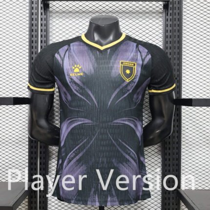 Player version 26-27 Jordan 2nd Away Black Thailand Soccer Jersey AAA