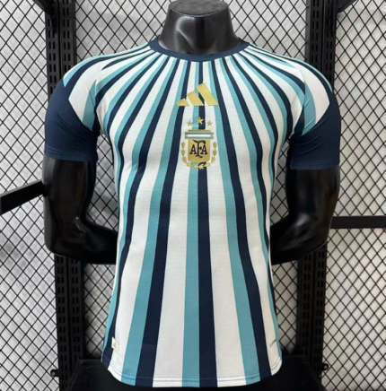 Player version 2026-2027 Argentina Blue Soccer Jersey AAA