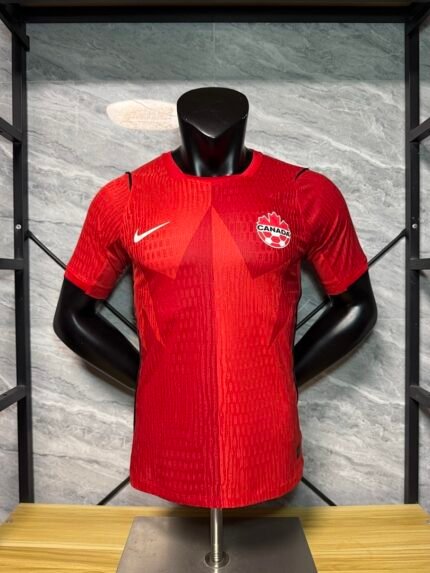 Player version 2026-2027 Canada Home Red Soccer Jersey AAA