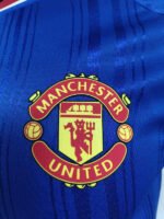 Player Version 26-27 Manchester United Away Blue Soccer Jersey - Image 4