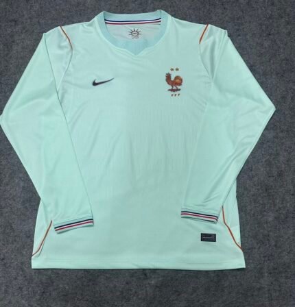 2026-27 France Away Green Long sleeves Soccer Jersey AAA