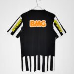 Retro version 2013 Santos Away Black White Soccer Jersey AAA - Image 2