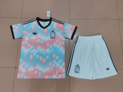 2026-2027 Belgium Away White Soccer Uniform