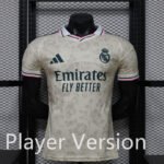 Player version 26-27 Real Madrid Light Yellow Soccer Jersey AAA