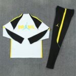 2026-27 Brazil  White Soccer Tracksuit Uniform - Image 2