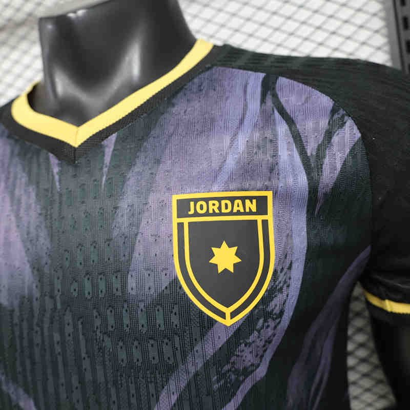 Player version 26-27 Jordan 2nd Away Black Thailand Soccer Jersey AAA - Image 4
