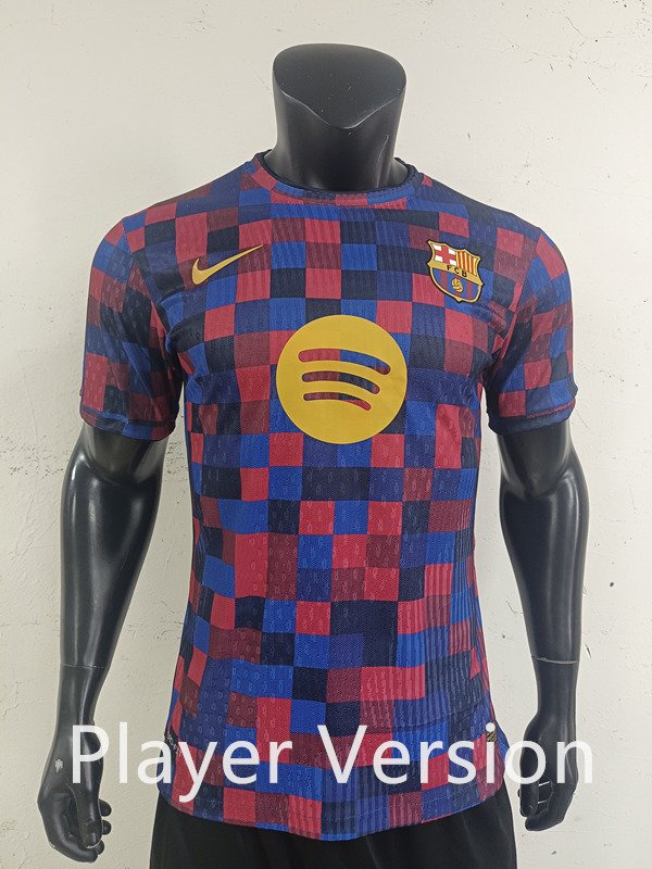 52fee3a2 Player Version 26-27 Special Edition Barcelona Blue Red Thailand Soccer Jersey AAA - Image 1
