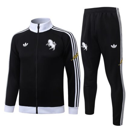 26-27 Juventus Black  Thailand Soccer Jacket Uniform