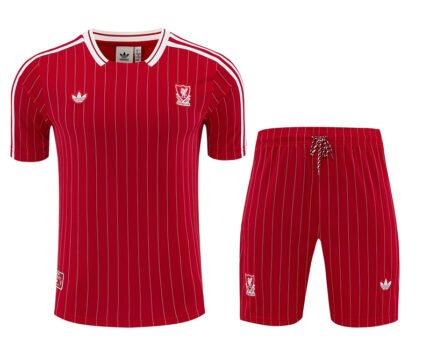 2026-27 Retro version Liverpool Red Soccer Uniform