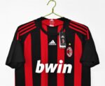 Retro Version 2008-09 AC Milan Home Red Black Soccer Jersey AAA - Image 4