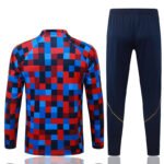 2026-27 Barcelona Blue Red Soccer Tracksuit Uniform - Image 3