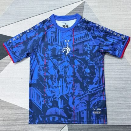 2026-2027 France Blue Soccer Jersey AAA