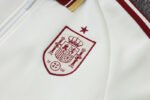 26-27 Spain White Thailand Soccer Jacket Uniform - Image 3