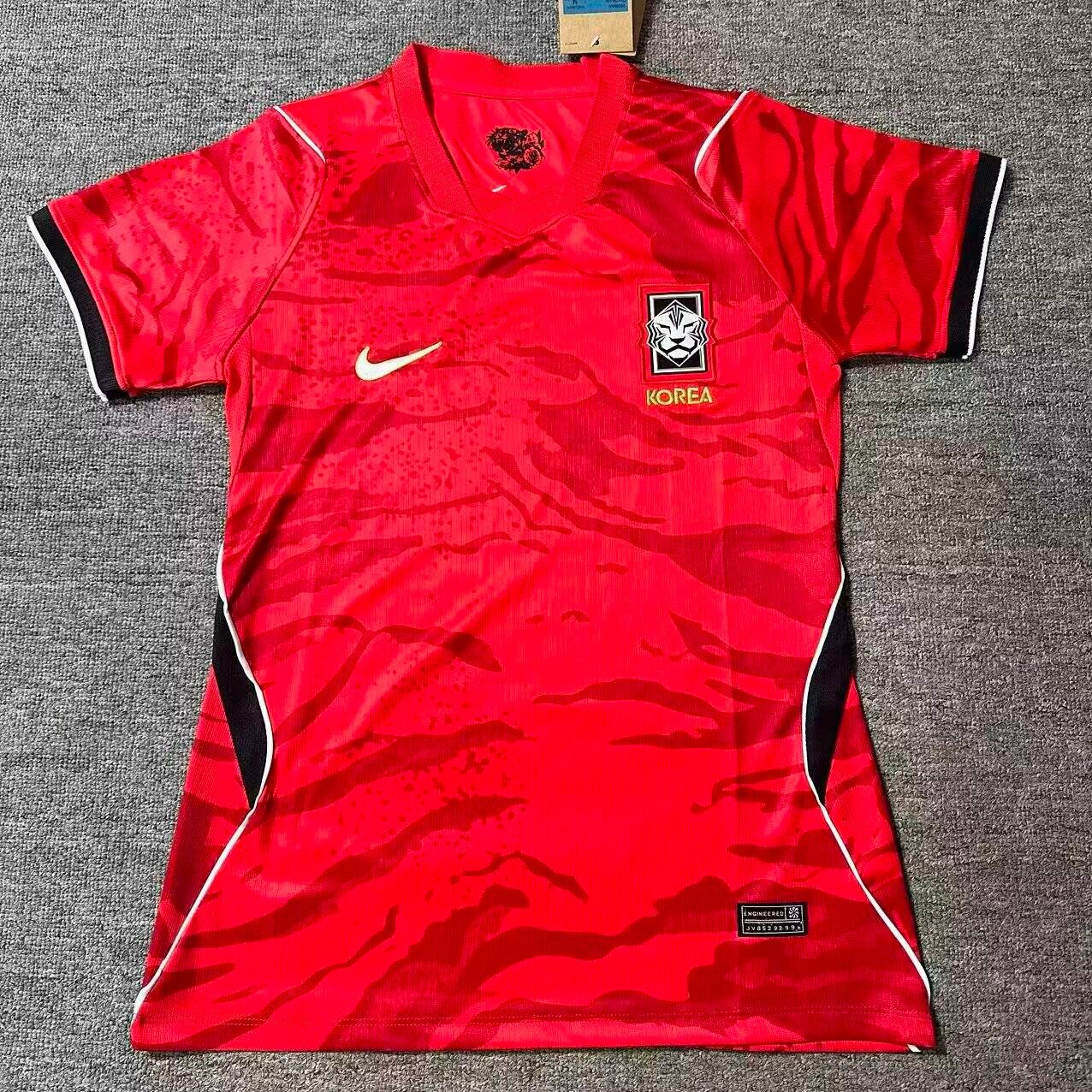5e96440c 2026-27 Korea Home Red Women Soccer Jersey AAA - Image 1